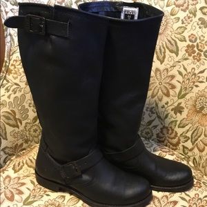 Frye Veronica Slouch Black 8B